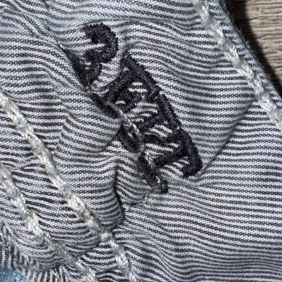 Buckle black blue bootcut boot jean denim - Picture 8 of 9